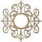 Ekena Millwork Dijon Wood Fretwork Pierced Ceiling Medallion, Hickory, 28"OD x 9 1/8"ID x 1/4"T CMWP28X28X0250DIHI - alternate 5